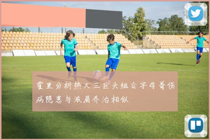 霍里分析热火三巨头组合字母哥伤病隐患与浓眉乔治相似