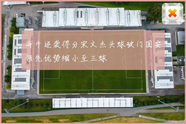 海牛逆袭得分宋文杰头球破门国安领先优势缩小至三球